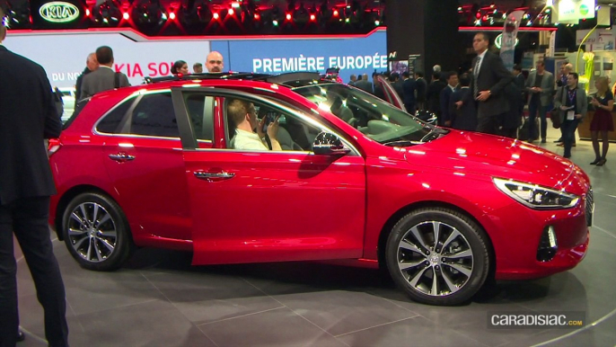 Hyundai i30 : classique - Mondial de Paris 2016