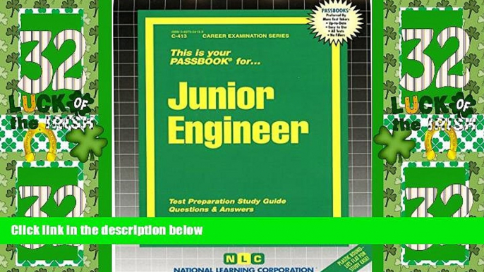 Big Deals  Junior Engineer(Passbooks) (Passbook for Career Opportunities)  Best Seller Books Most