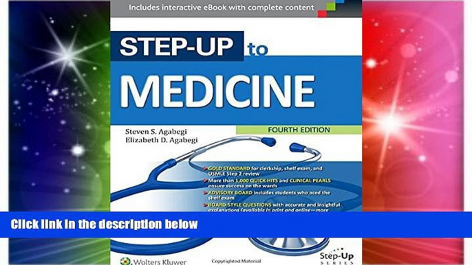 Big Deals  Step-Up to Medicine (Step-Up Series)  Free Full Read Most Wanted