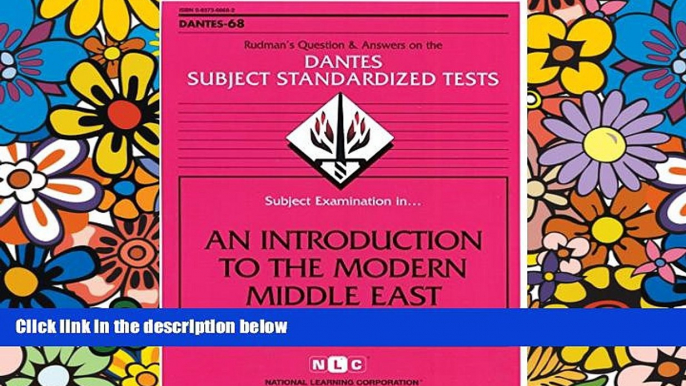 Big Deals  DSST An Introduction to the Modern Middle East (Passbooks) (DANTES SUBJECT STANDARDIZED