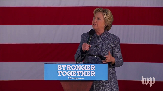 Clinton: If Trump is smart not to pay taxes, 'what does that make the rest of us?'