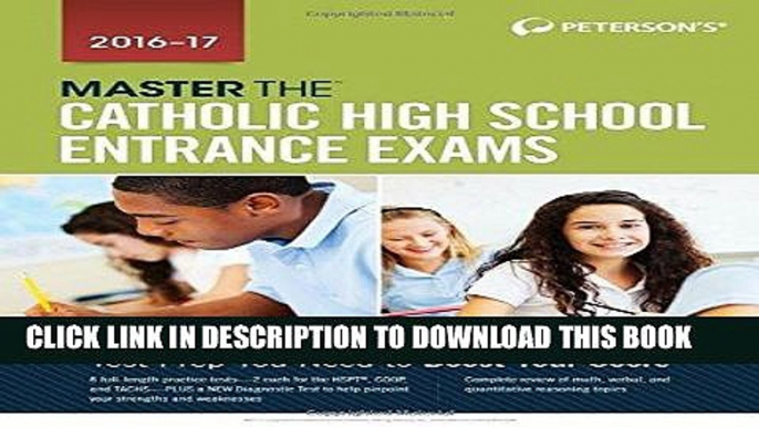 [BOOK] PDF Master the Catholic High School Entrance Exams 2016-2017 New BEST SELLER