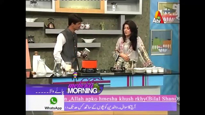 Chai Wala Arshad Khan making Chai in Live Show