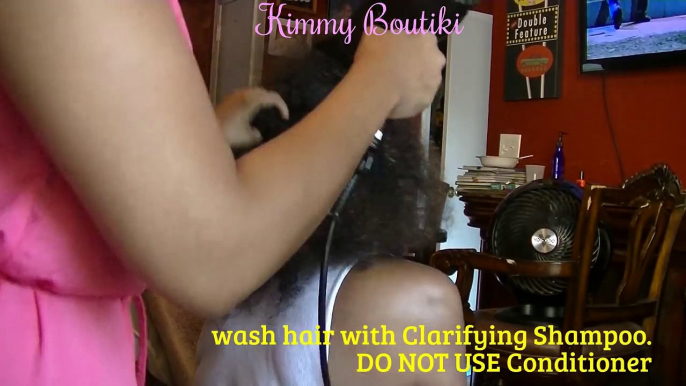 Frizz Free Hair ✿ Keratin Treatment on Natural Hair ✿ Straightening Curly Hair ✿ Kimmy Boutiki