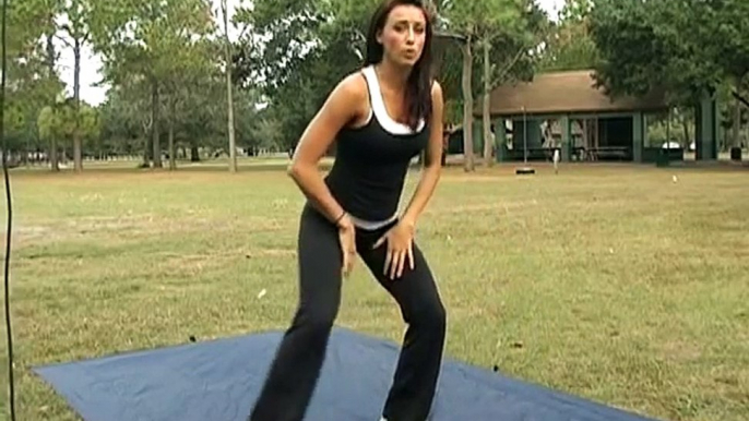 Inner Thighs Workout Exercises   Side Step Lunges for Inner Thigh Workouts