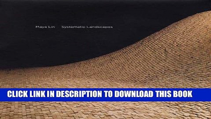 Ebook Maya Lin: Systematic Landscapes Free Read