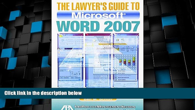 Big Deals  The Lawyer s Guide to Microsoft Word 2007  Best Seller Books Best Seller