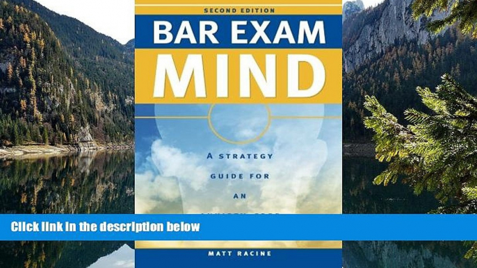 Big Deals  Bar Exam Mind: A Strategy Guide for an Anxiety-Free Bar Exam  Best Seller Books Most