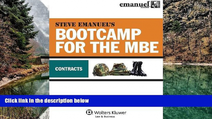 Big Deals  MBE Bootcamp: Contracts (Bootcamp for the Mbe)  Full Read Most Wanted