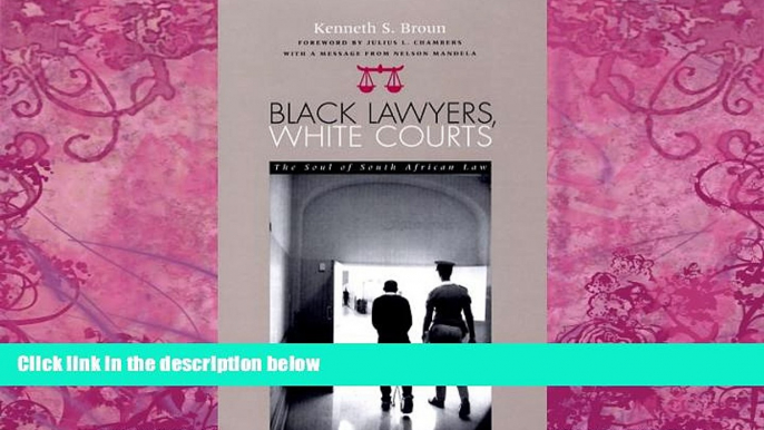 Big Deals  Black Lawyers White Courts: The Soul Of South African Law  Full Ebooks Best Seller