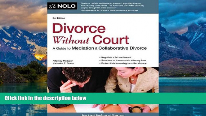 Books to Read  Divorce Without Court: A Guide to Mediation   Collaborative Divorce  Full Ebooks