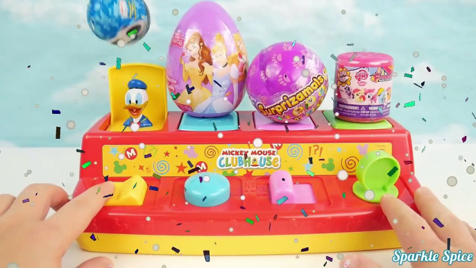 Mickey Minnie Mouse DISNEY JR Candy Fans with Finding Dory, Princess Sofia Toy Surprises Eggs