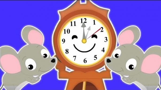 muelle dickory nogal | los niños españoles canciones de cuna | Hickory Dickory Dock