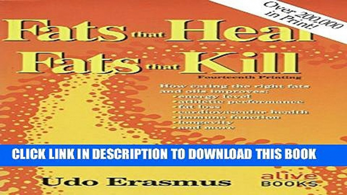 [PDF] Fats that Heal Fats that Kill Full Online