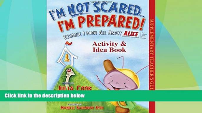 Big Deals  I m Not Scared... I m Prepared Activity   Idea Book  Free Full Read Best Seller