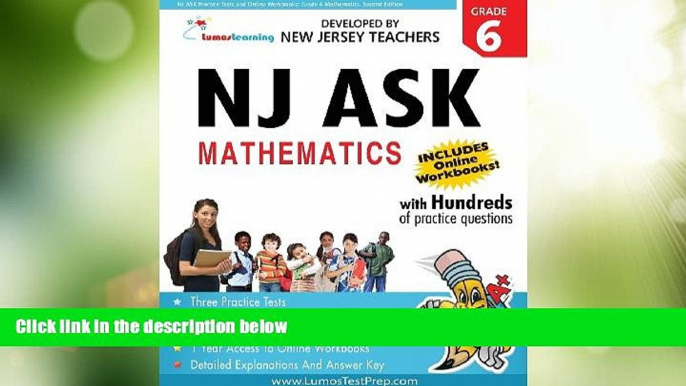 Big Deals  NJ ASK Practice Tests and Online Workbooks: Grade 6 Mathematics, Second Edition: Common