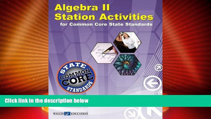 Big Deals  Algebra II Station Activities for Common Core Standards (Station Activities for Common