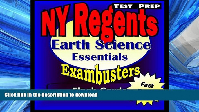 READ BOOK  NY Regents Earth Science Test Prep Review--Exambusters Flashcards: New York Regents