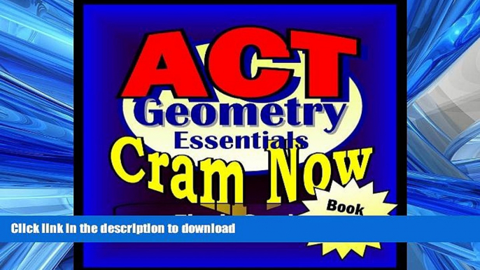 GET PDF  ACT Prep Test GEOMETRY ESSENTIALS Flash Cards--CRAM NOW!--ACT Exam Review Book   Study