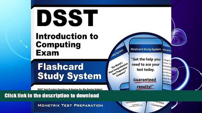 FAVORITE BOOK  DSST Introduction to Computing Exam Flashcard Study System: DSST Test Practice