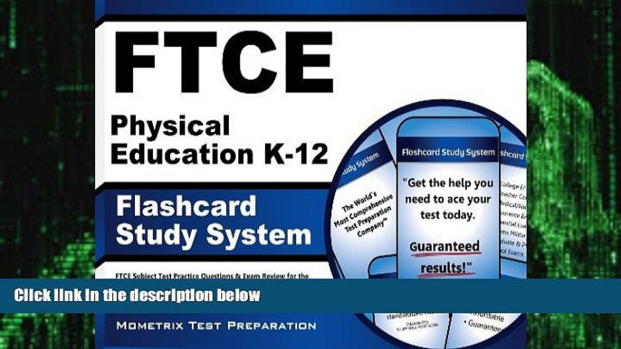 Big Deals  FTCE Physical Education K-12 Flashcard Study System: FTCE Test Practice Questions