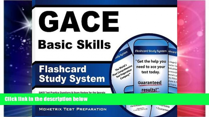 Big Deals  GACE Basic Skills Flashcard Study System: GACE Test Practice Questions   Exam Review