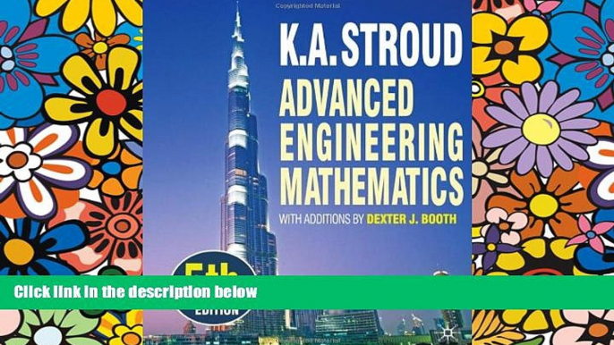 Big Deals  Advanced Engineering Mathematics, Fifth Edition  Free Full Read Most Wanted