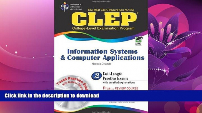 FAVORITE BOOK  CLEP Information Systems   Computer Applications w/ CD-ROM (CLEP Test