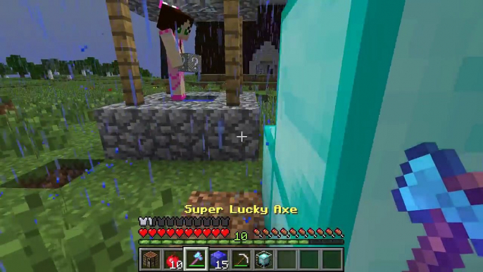 Minecraft_ CYBER DEMON CHALLENGE GAMES - Lucky Block Mod - Modded Mini-Game