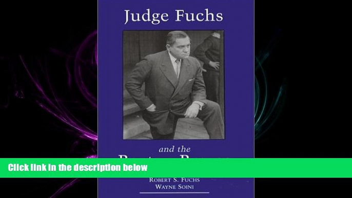 complete  Judge Fuchs and the Boston Braves, 1923-1935