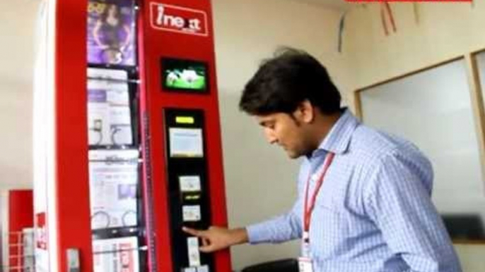 Get your inext from a vending machine