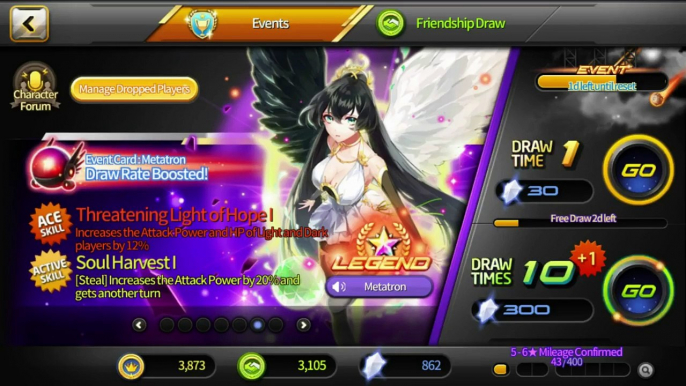 Soccer Spirits - 900 Crystals - Metatron-Serestia Week