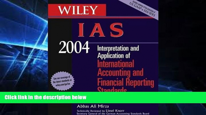 Big Deals  WILEY IAS 2004: Interpretation and Application of International Accounting and