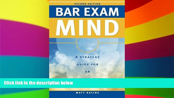 Must Have PDF  Bar Exam Mind: A Strategy Guide for an Anxiety-Free Bar Exam  Best Seller Books