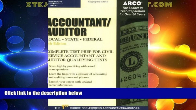 Big Deals  Arco Accountant Auditor  Best Seller Books Most Wanted