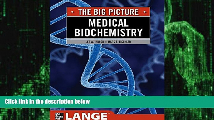 Must Have PDF  Medical Biochemistry: The Big Picture (LANGE The Big Picture)  Best Seller Books