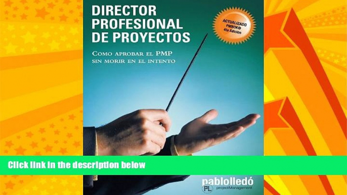 Big Deals  Director Profesional de Proyectos: CÃ³mo aprobar el PMP sin morir en el intento