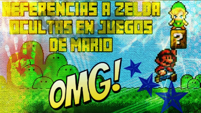 Mira las Referencias a Zelda Ocultas en los videoJuegos de Mario  Bross