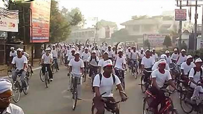 Gorakhpur-inext Bikeathon 2012