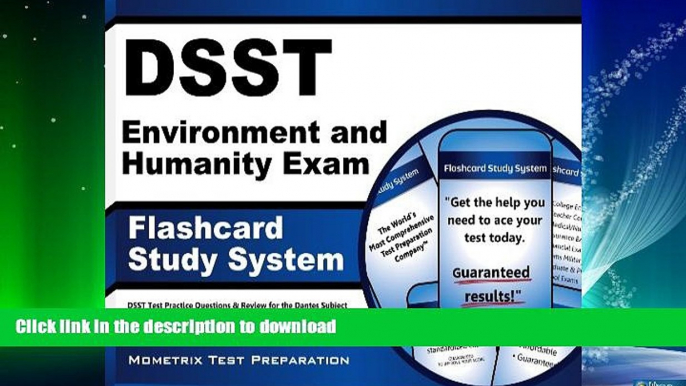 READ BOOK  DSST Environment and Humanity Exam Flashcard Study System: DSST Test Practice