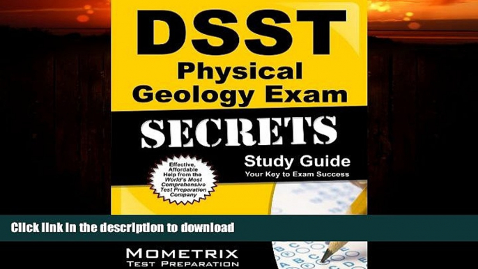 READ  DSST Physical Geology Exam Secrets Study Guide: DSST Test Review for the Dantes Subject