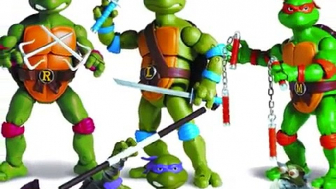 Tortues Ninja Jeunes Mutants figurines