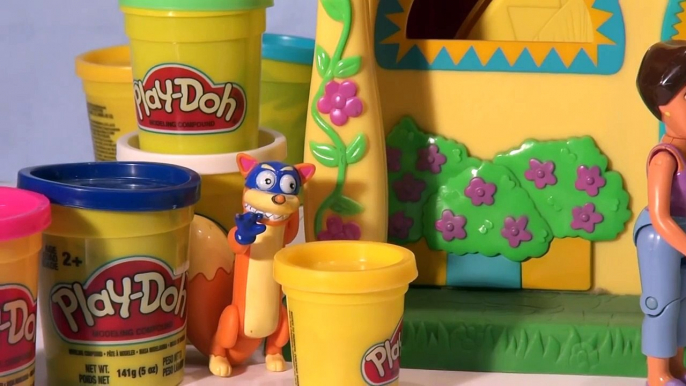 10 Surprise Eggs from Dora The Explorer Play Set with Surprises from Swiper The Swiper