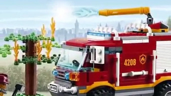 LEGO City Camión de Bomberos 4X4, Juguetes Lego Para Niños