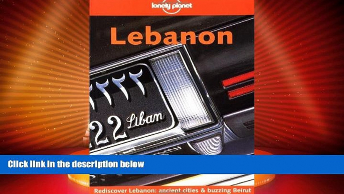 Must Have PDF  Lonely Planet Lebanon  Free Full Read Best Seller