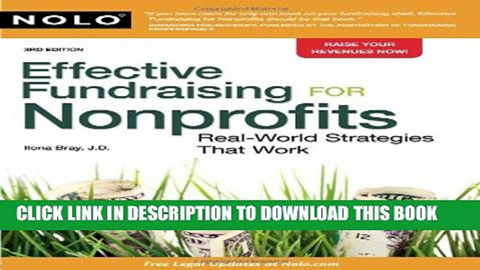 Collection Book Effective Fundraising for Nonprofits: Real-World Strategies That Work