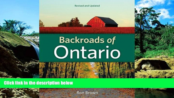 Big Deals  Backroads of Ontario  Best Seller Books Most Wanted