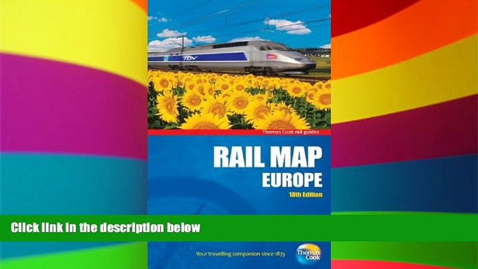 Big Deals  Rail Map of Europe, 18th (Thomas Cook Rail Guides)  Best Seller Books Most Wanted