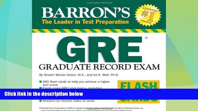 Big Deals  Barron s GRE Flash Cards  Best Seller Books Most Wanted