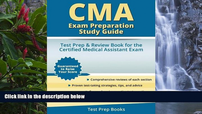 Big Deals  CMA Exam Preparation Study Guide: Test Prep   Review Book for the Certified Medical